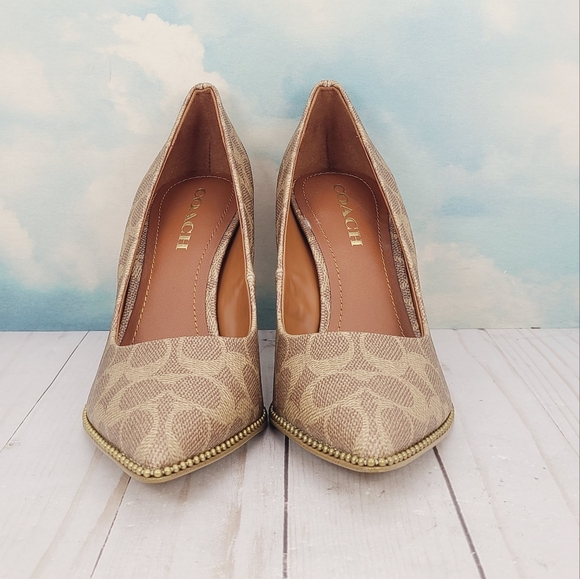 COACH Waverly Pump Size 8.5 - Picture 1 of 11